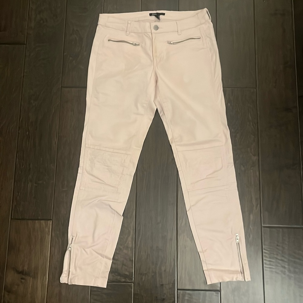 Mango Cropped Jeans with ankle zippers